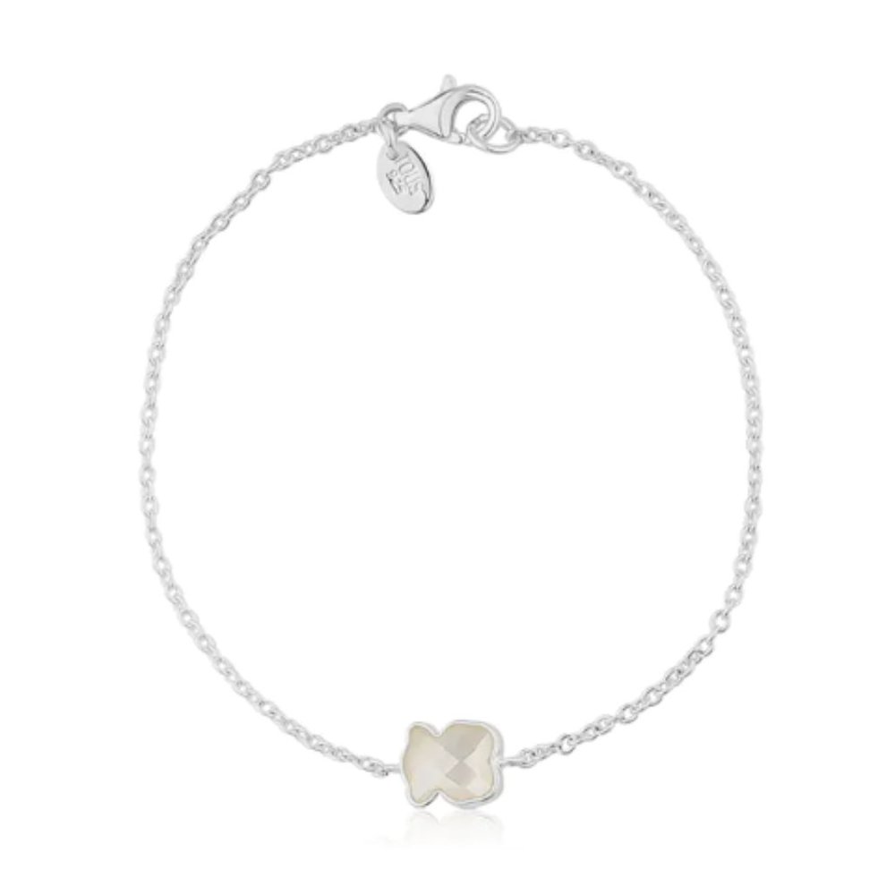 Tous Silver TOUS Color Bracelet with faceted mother-of-pearl